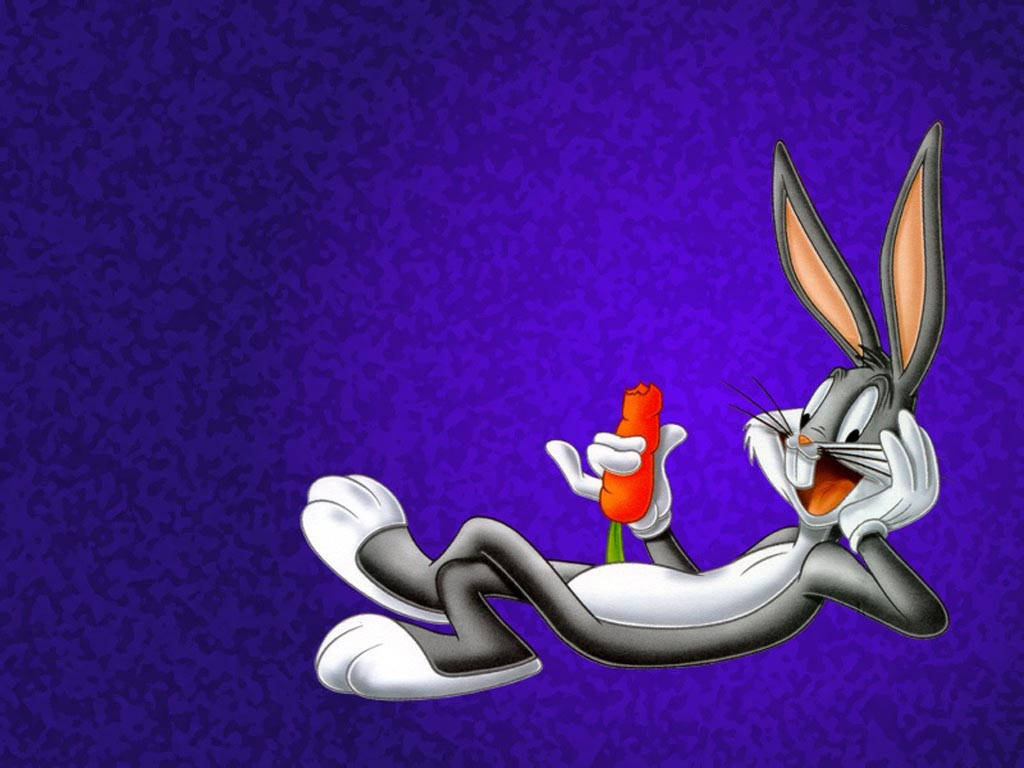 Bugs Bunny Eating Carrot Wallpaper