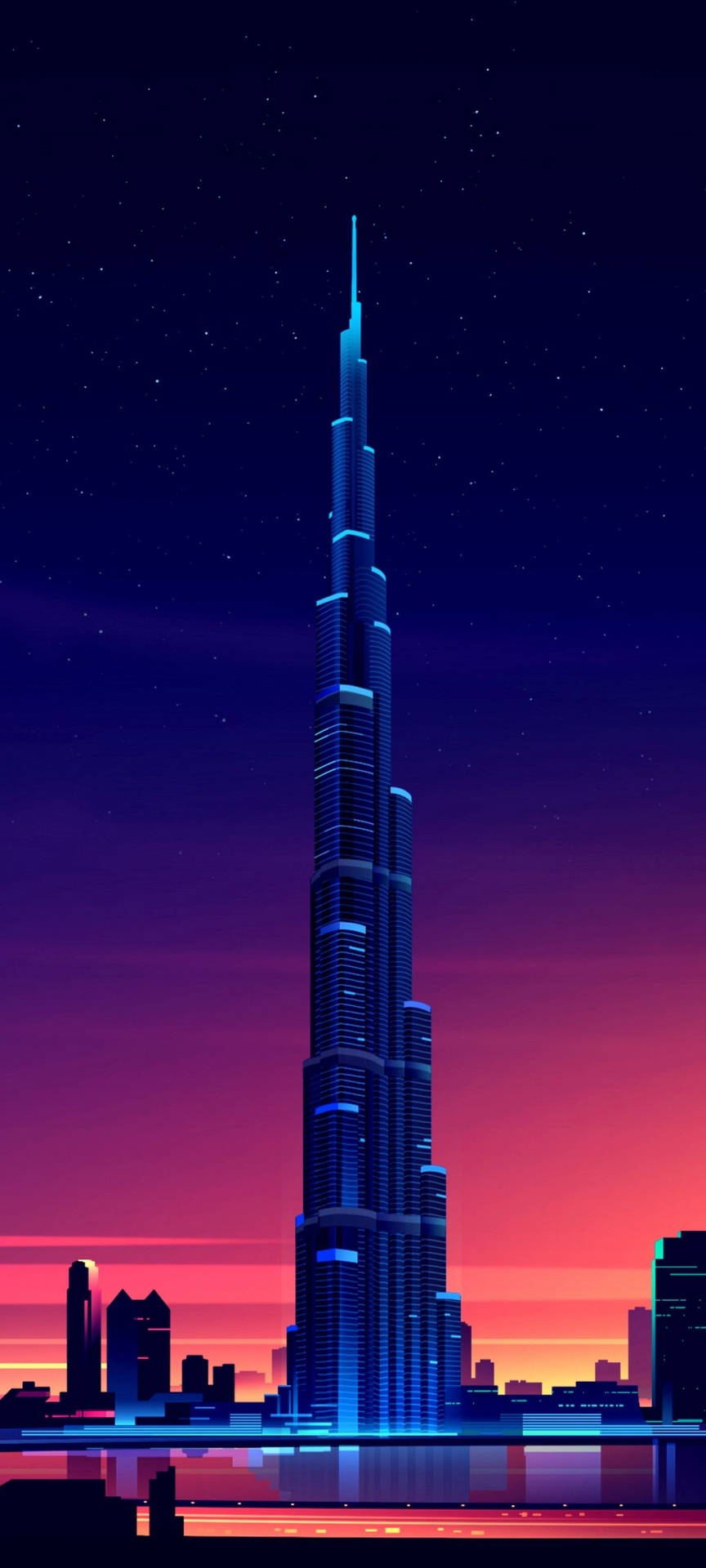 Burj Khalifa Oneplus 9r Wallpaper