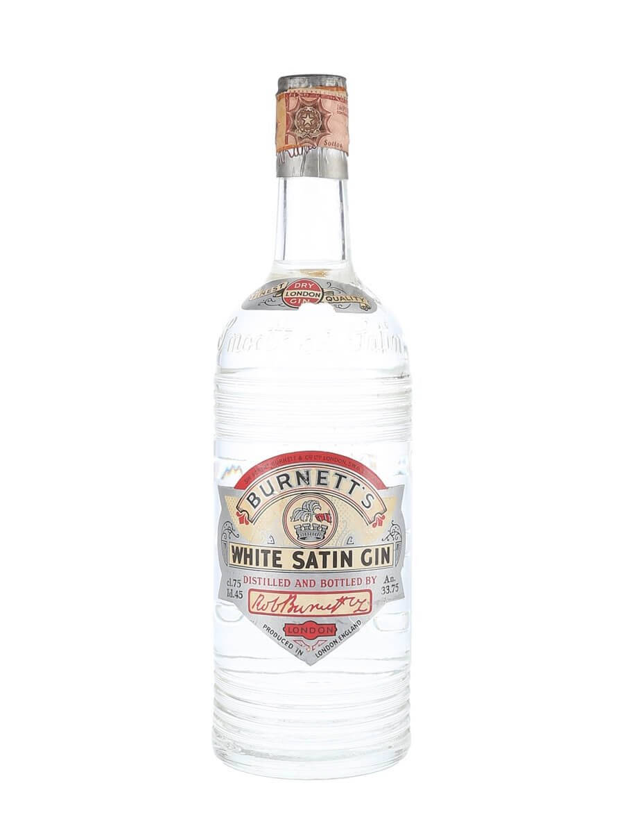 Burnett's White Satin Gin Wallpaper