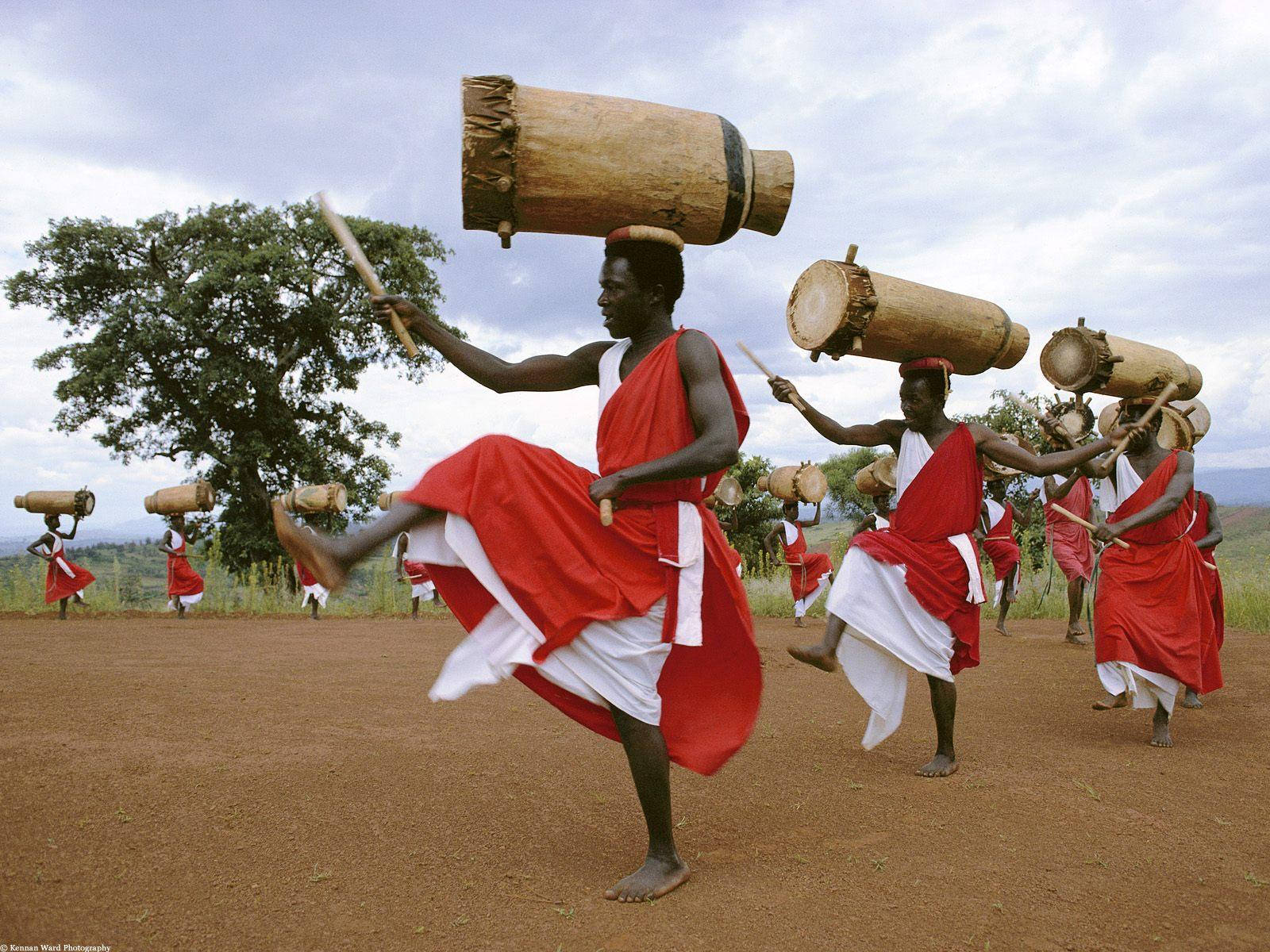 Burundian Traditional Dancer Wallpaper