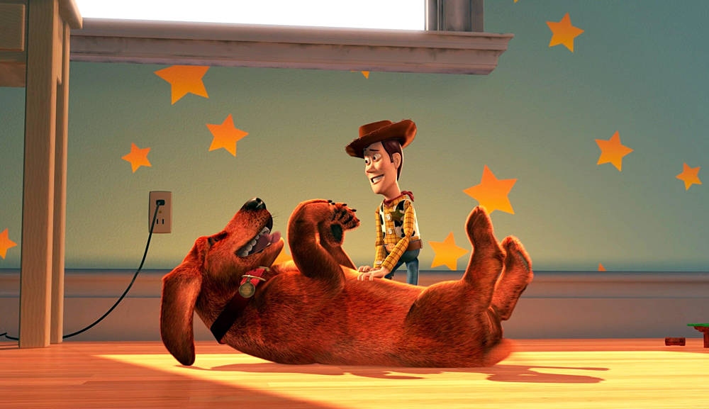 Buster Dog Toy Story 2 Wallpaper