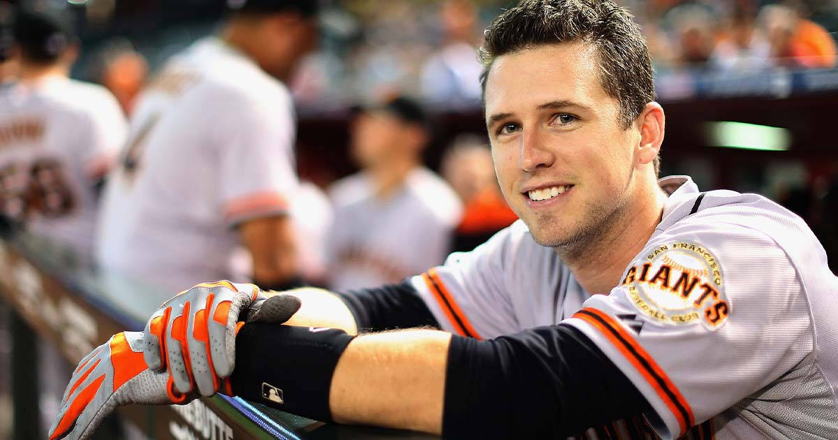 Buster Posey Smile Wallpaper