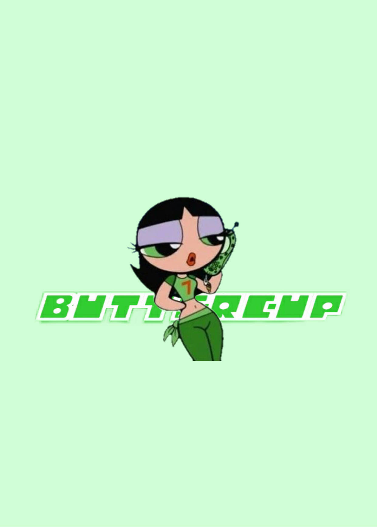 Buttercup Lady Wallpaper