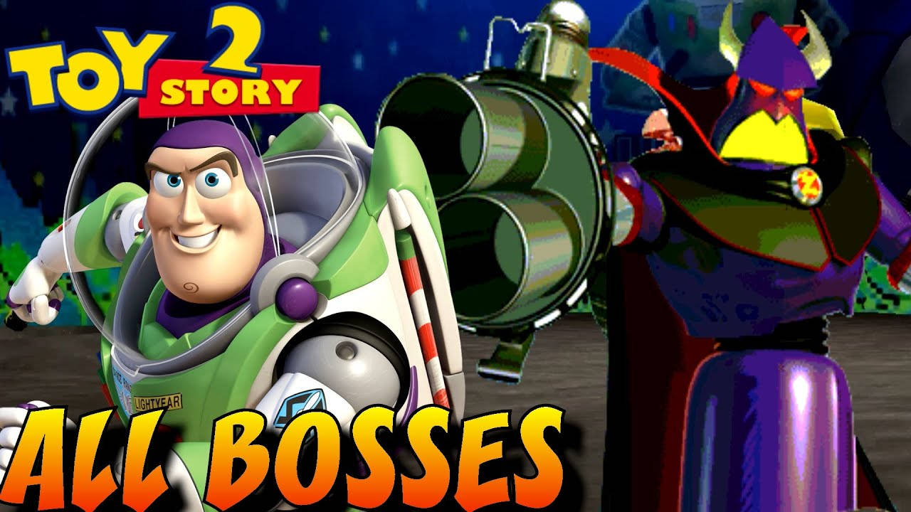 Buzz And Zurg Toy Story 2 Wallpaper