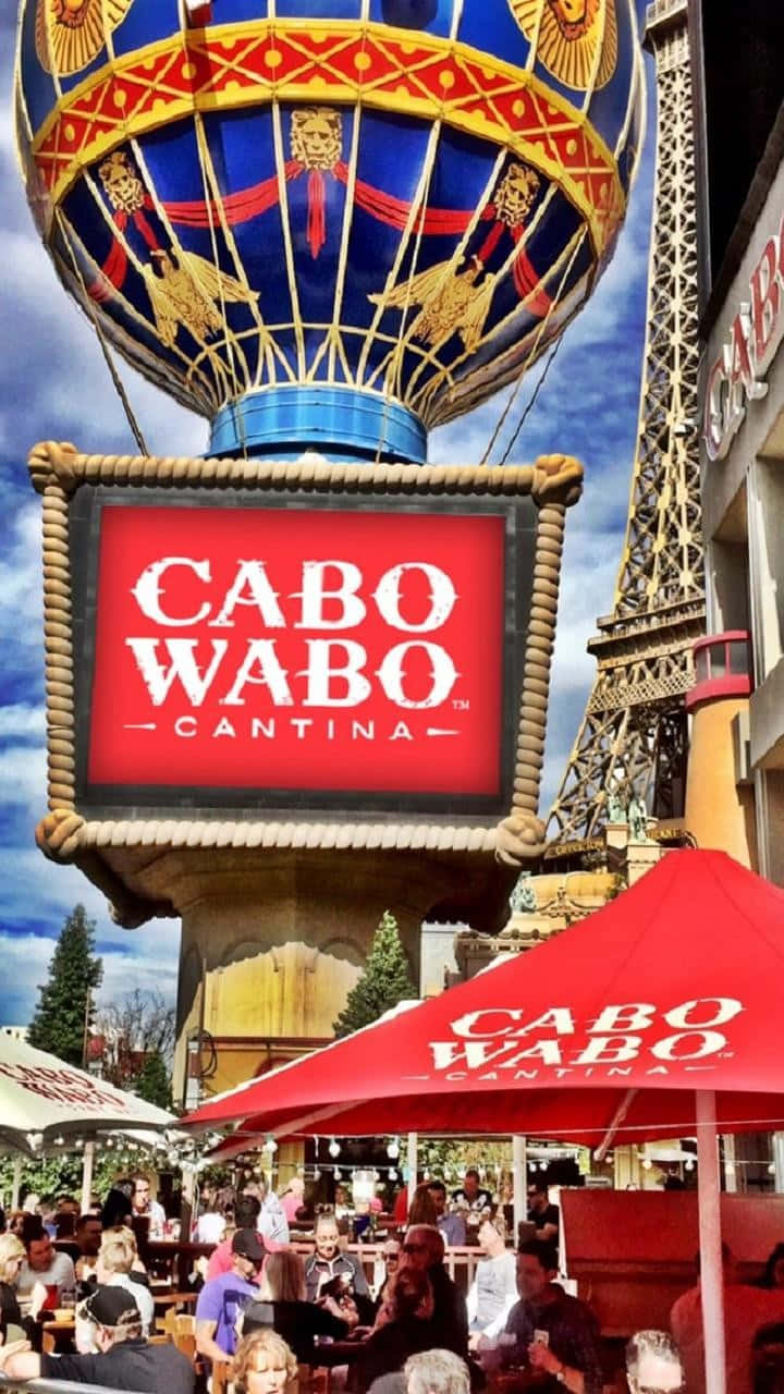 Cabo Wabo Cantina Balloon Sign Wallpaper