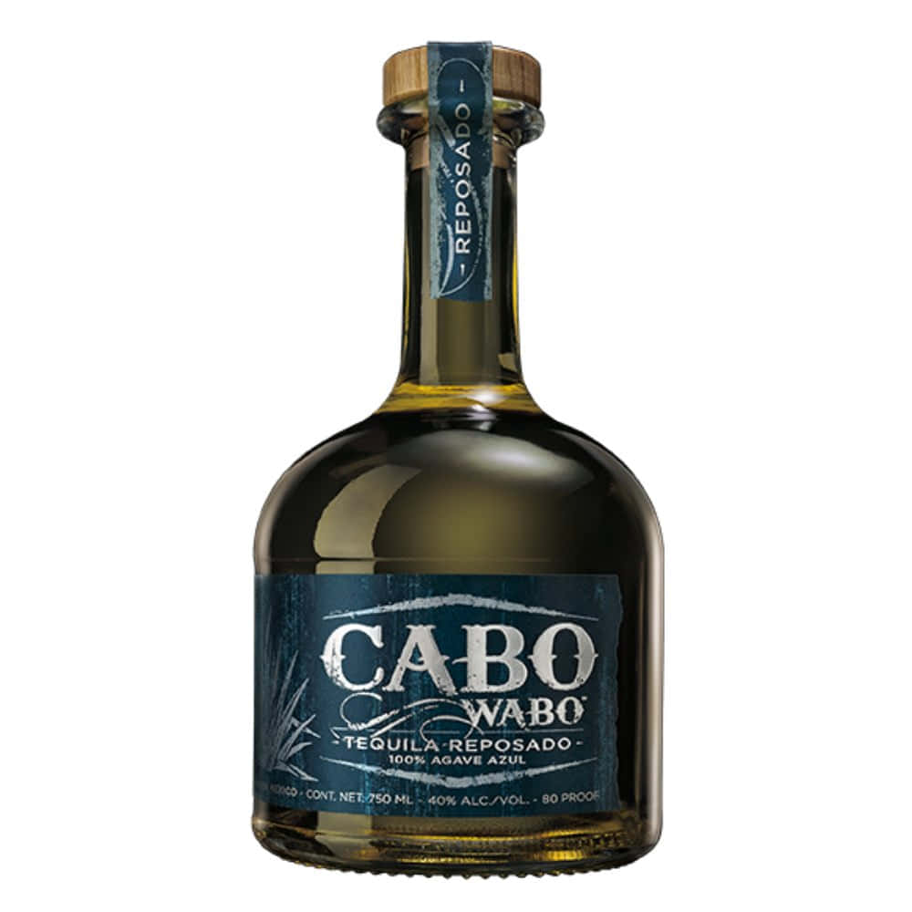 Cabo Wabo Reposado Tequila Bottle Wallpaper