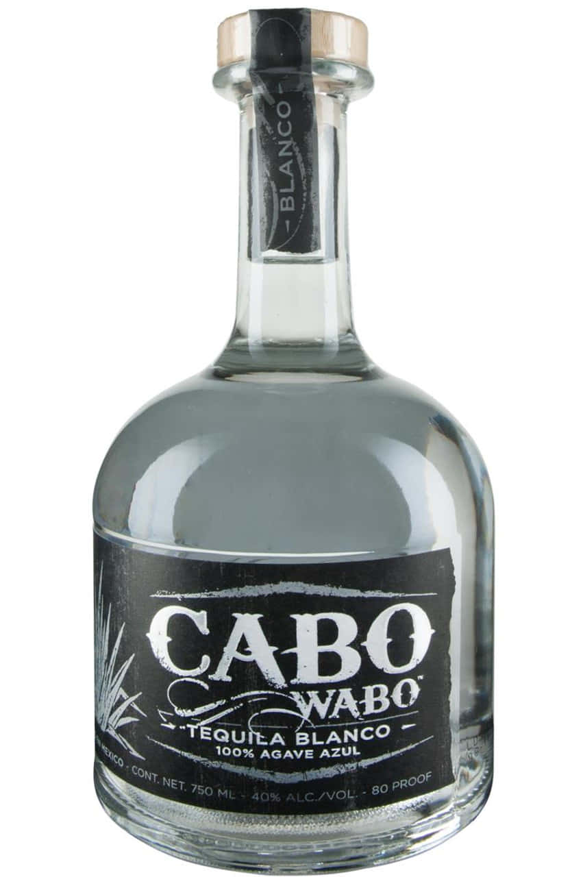 Cabo Wabo Tequila Blanco Bottle Wallpaper