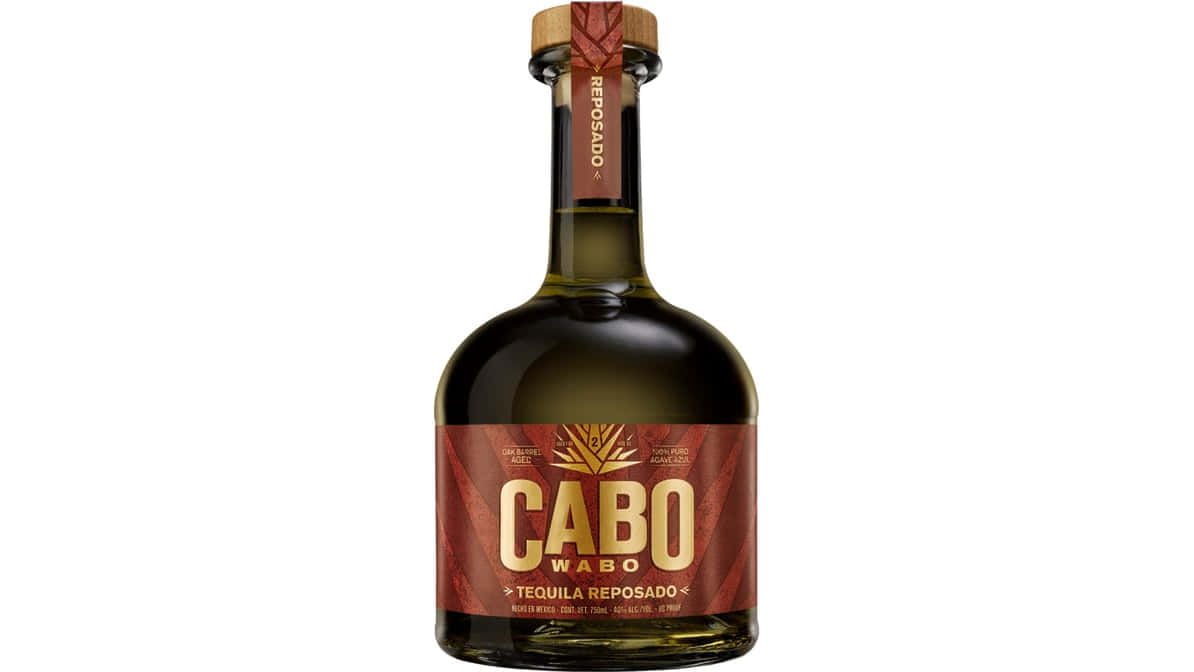 Cabo Wabo Tequila Reposado Bottle Wallpaper