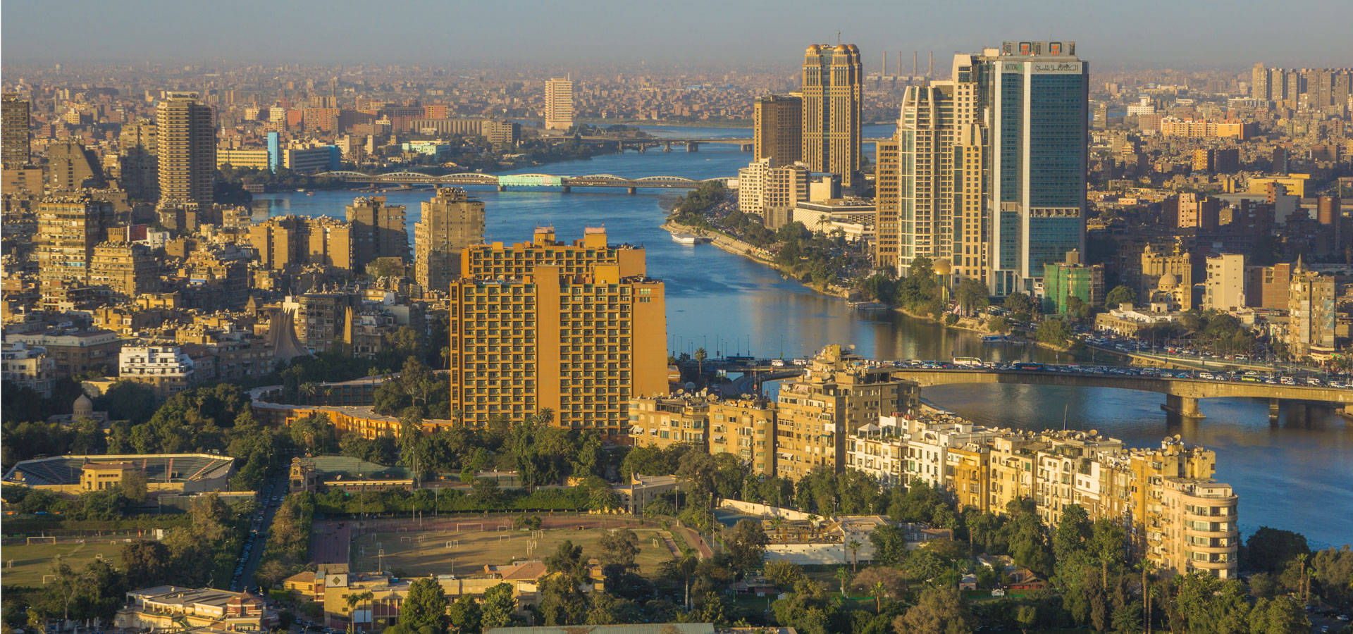 Download Cairo Panorama Nile River 1920x1080 Wallpapers Desktop Background