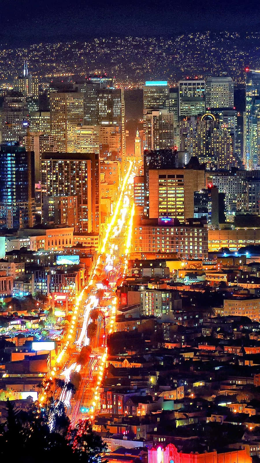 California Cityscape View Iphone Wallpaper