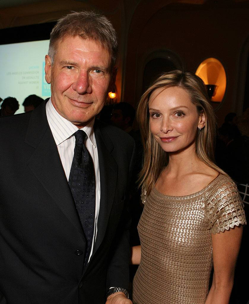 Calista Flockhart Harrison Ford Top-earning Couple Wallpaper