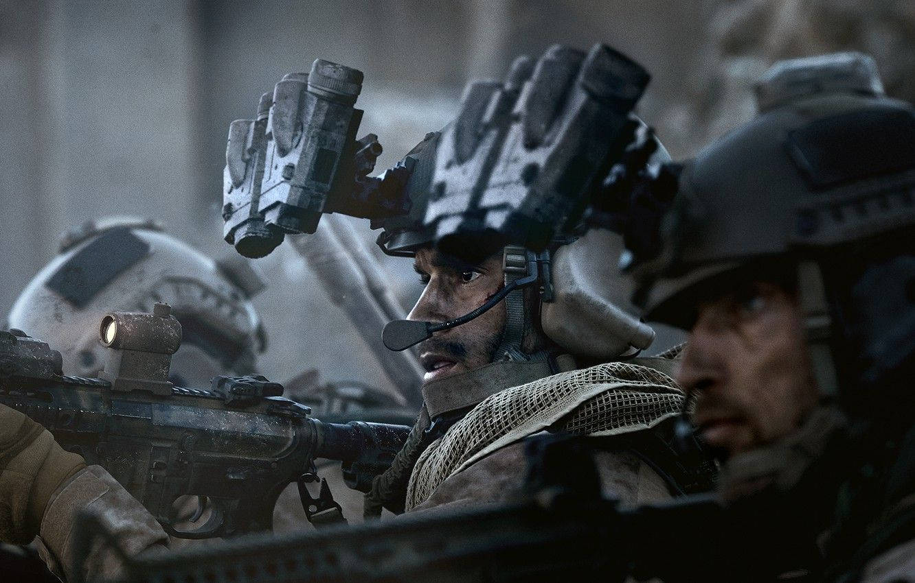 Call Of Duty Modern Warfare Close-up Wallpaper