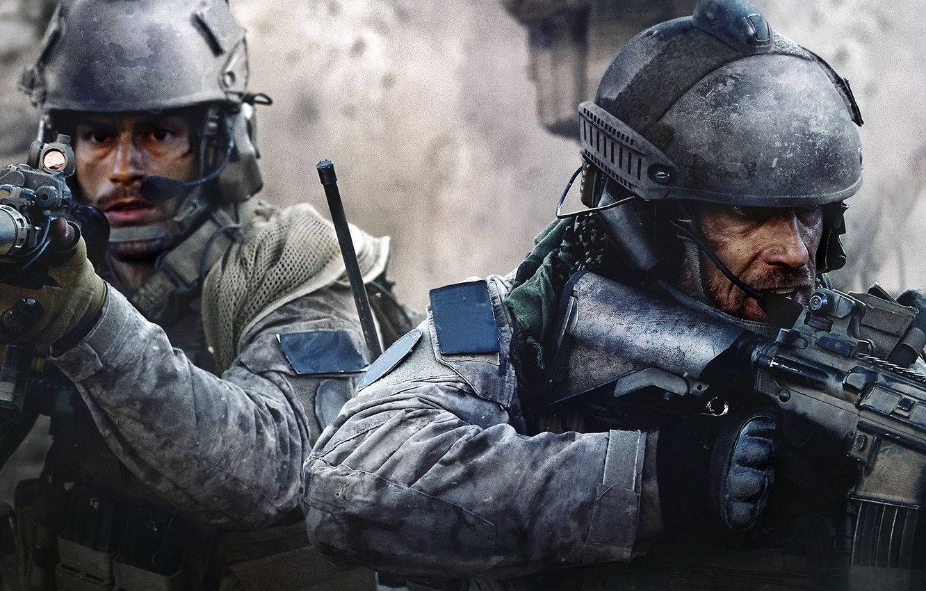 Call Of Duty Two Men Wallpaper