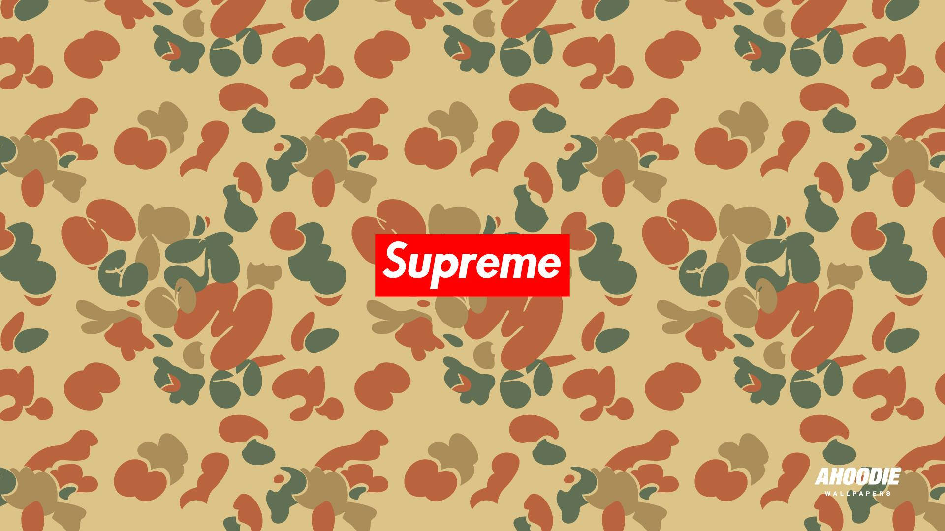 Camo Supreme Laptop Wallpaper