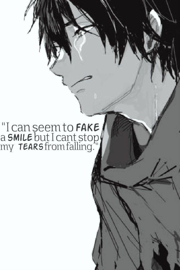 Can Fake Smile Not Stop Tears Wallpaper