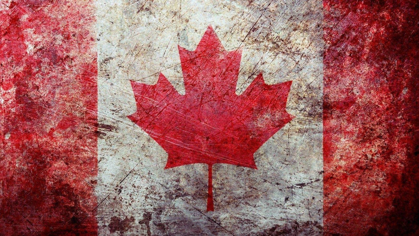 Canada Flag Poster Wallpaper