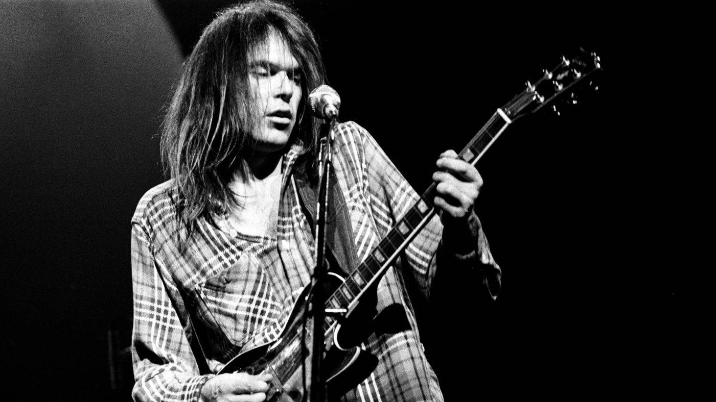 Canadian Singer-songwriter Neil Young Wallpaper