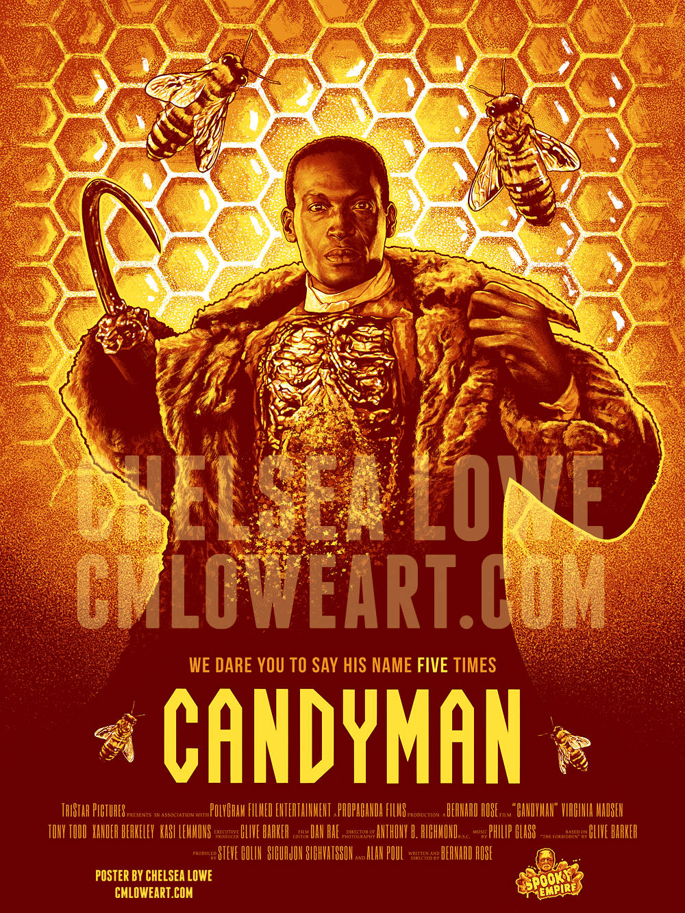 Candyman Honeycomb Poster Art Wallpaper