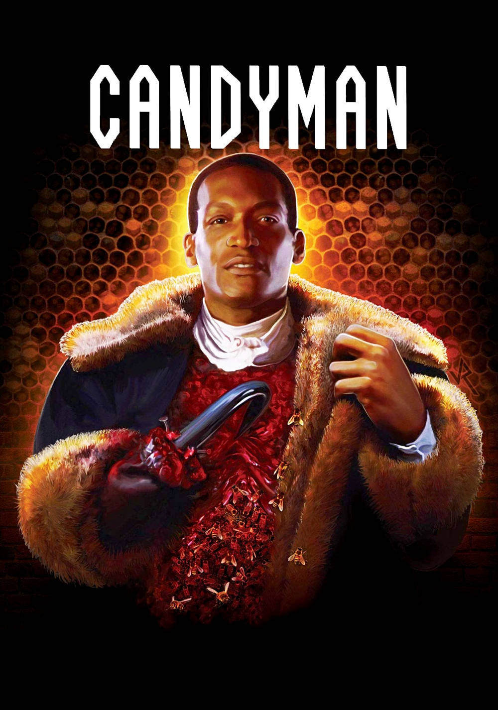 Candyman Tony Todd Movie Poster Wallpaper