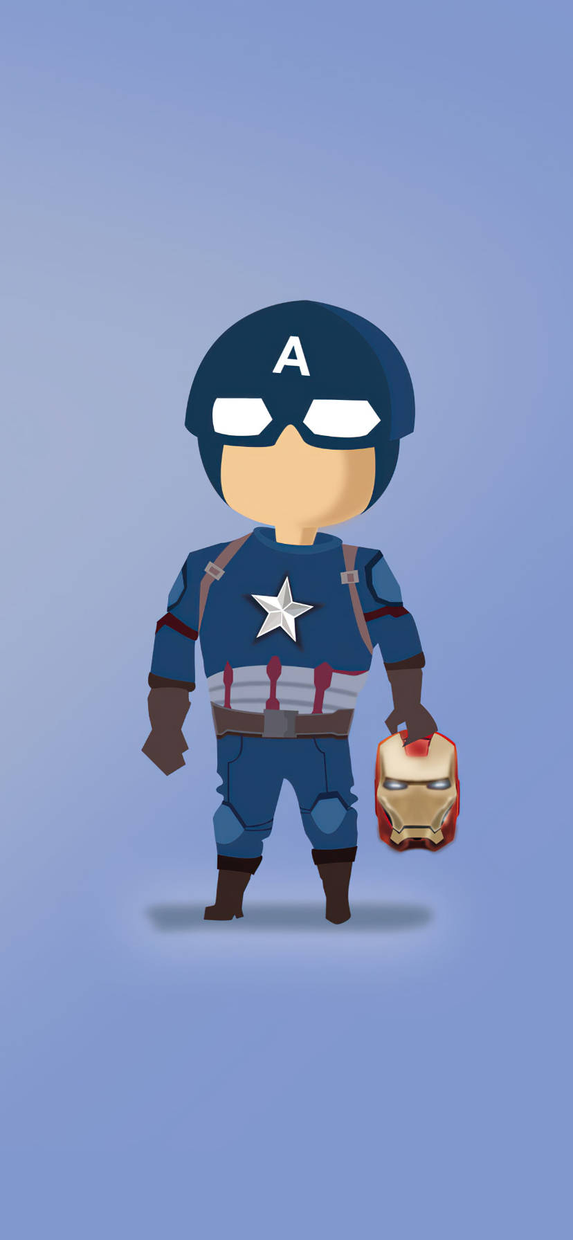 Captain America Art Marvel Iphone Xr Wallpaper