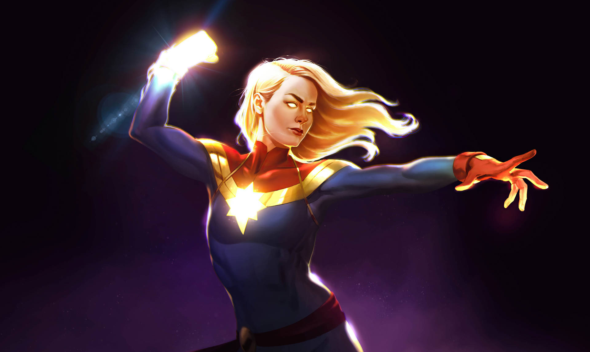 Captain Marvel Art Marvel Laptop Wallpaper