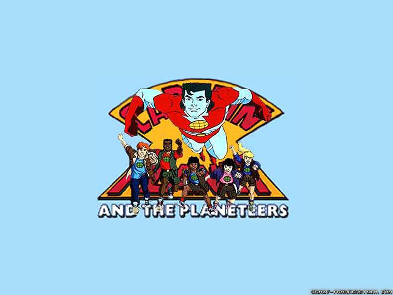 Captain Planet And The Planeteers Wallpaper