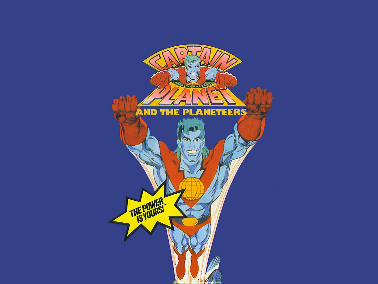 Captain Planet The Power Is Yours Wallpaper