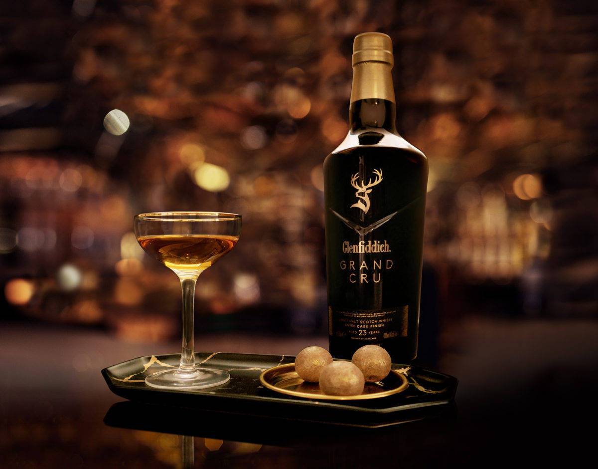 Caption: A Luxurious Taste - Glenfiddich 23-year-old Grand Cru Wallpaper