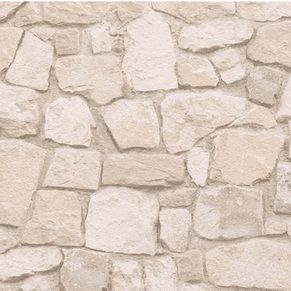 Caption: Captivating Beige Stone Texture Wallpaper