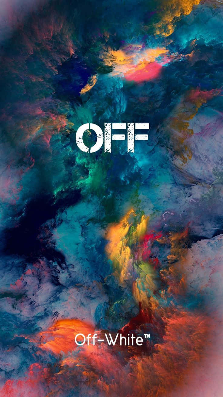 Caption: Distinctive Off-white Iphone Wallpaper Wallpaper