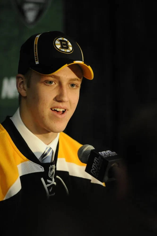 Caption: Dougie Hamilton At The 2011 Nhl Entry Draft. Wallpaper