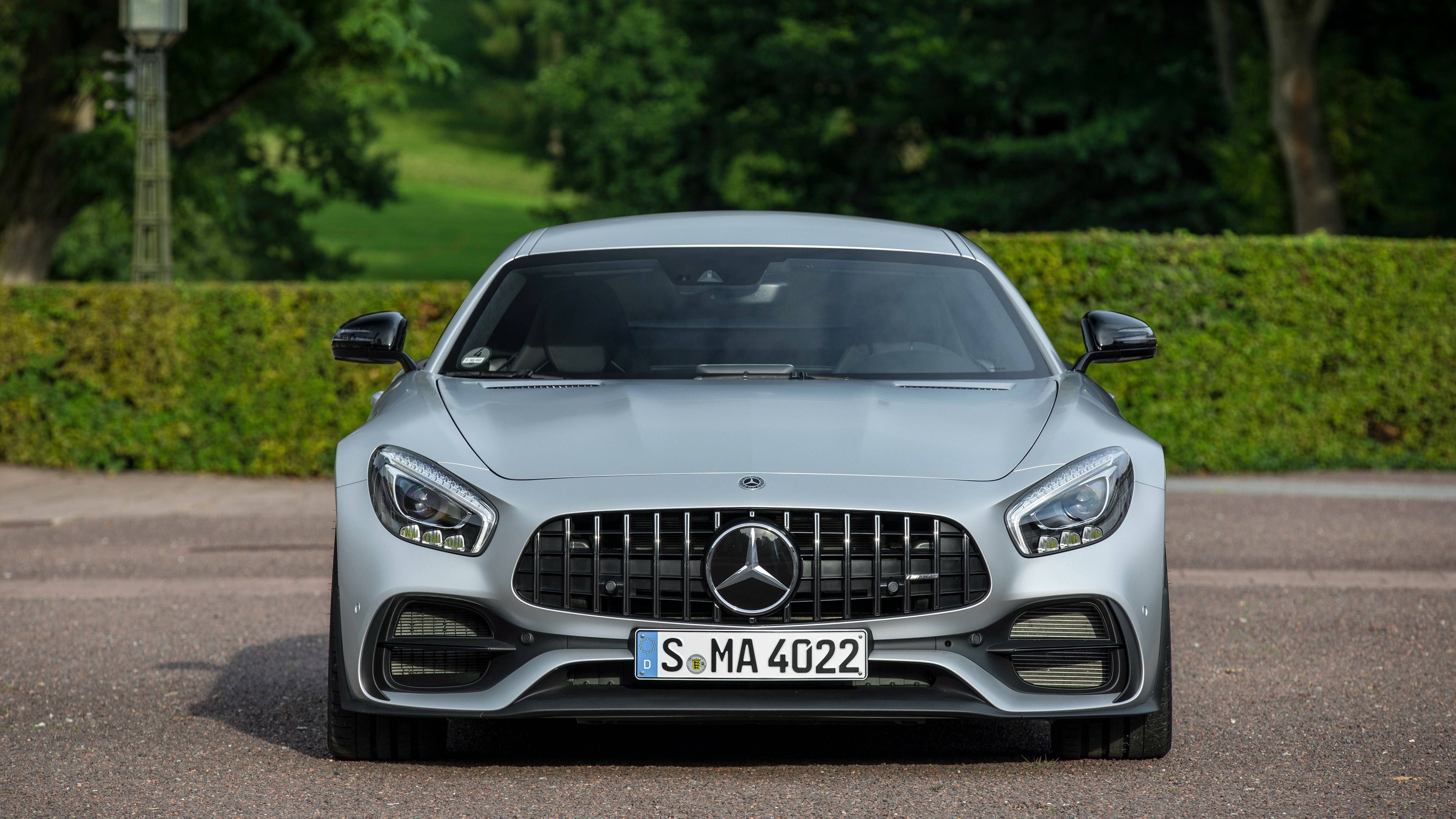 Caption: Exquisite Mercedes-amg: Power Meets Luxury In 4k Wallpaper