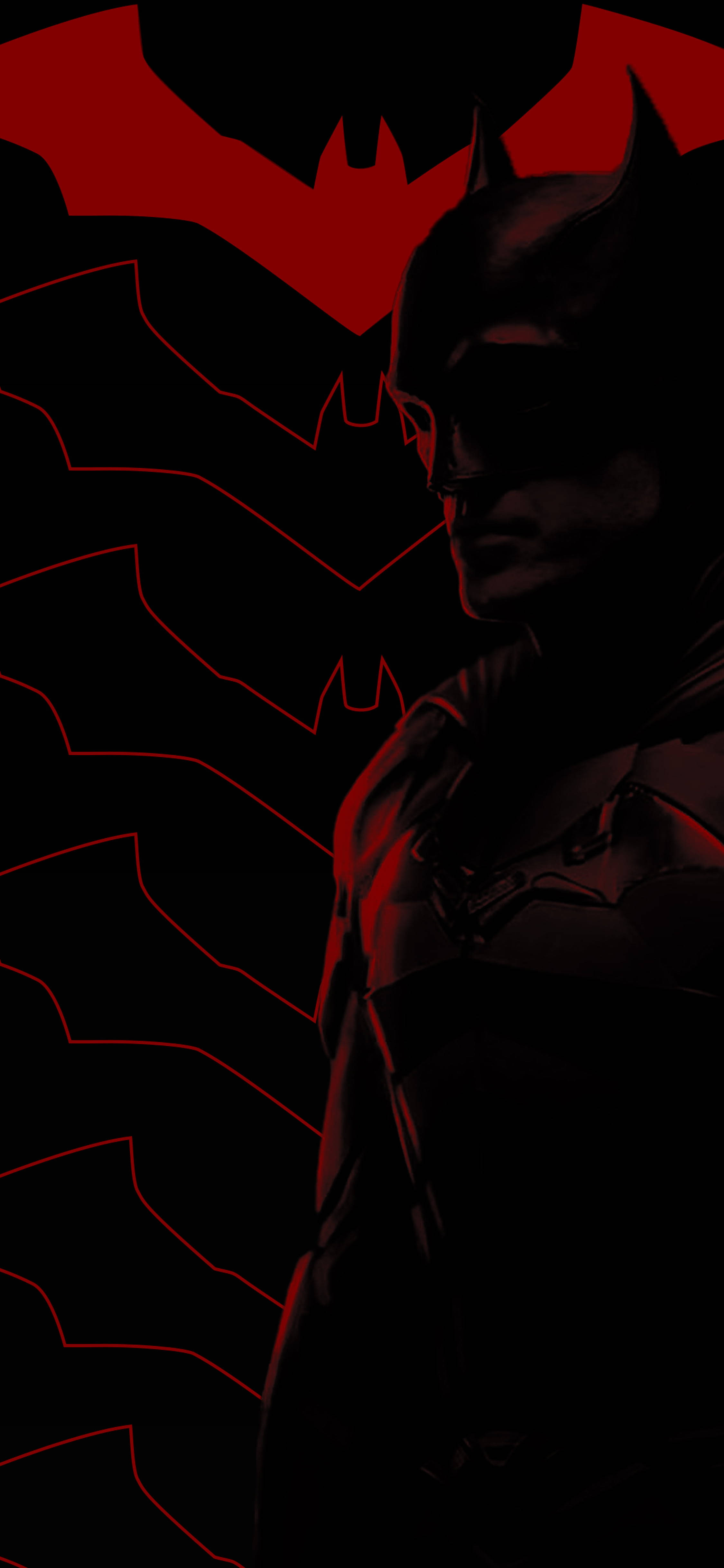 Caption: Iconic Batman Logo Iphone Wallpaper Wallpaper