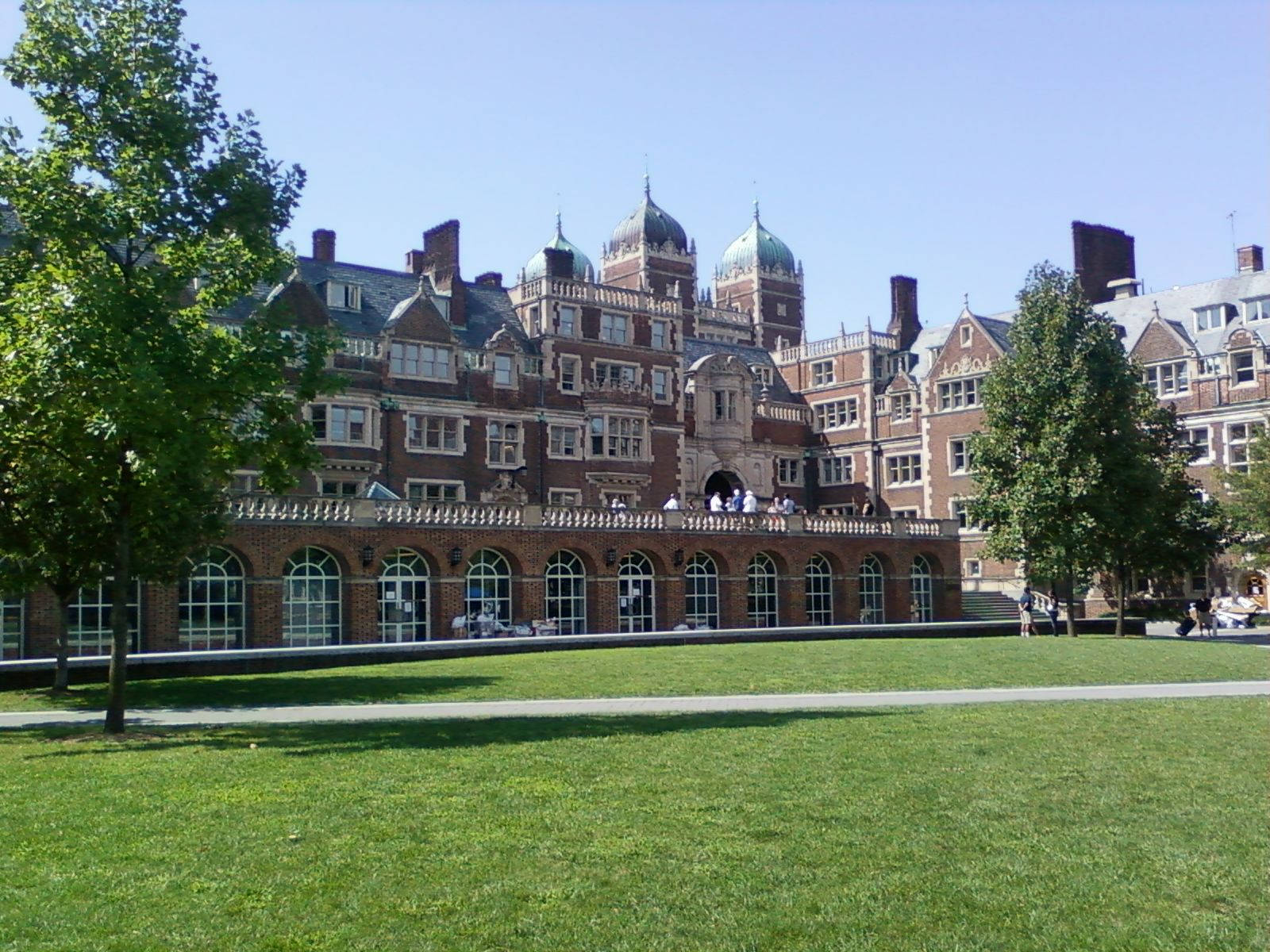 Caption: Majestic Scenery Of University Of Pennsylvania Dormitories Wallpaper