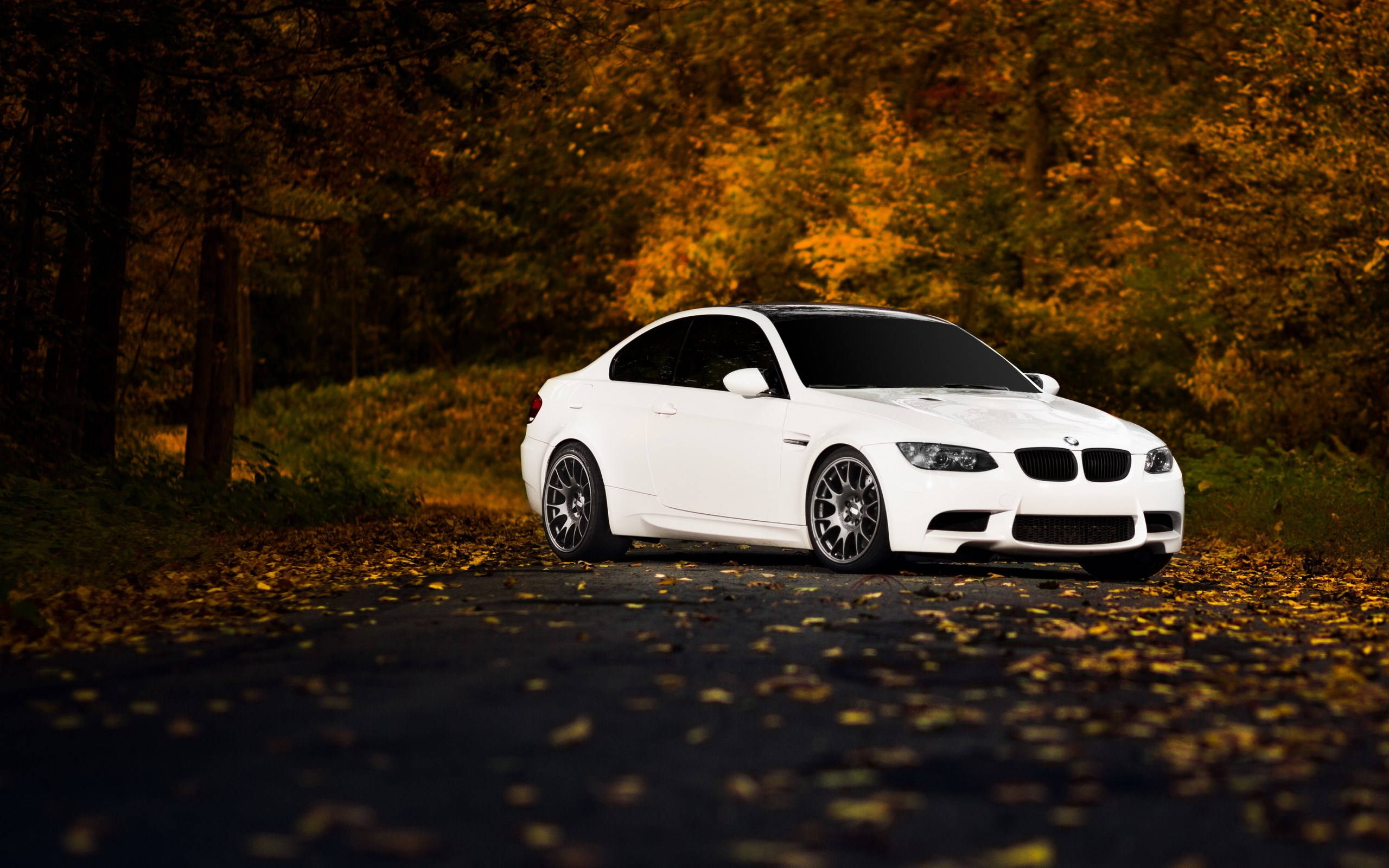 Caption: Majestic White E92 Bmw In Full Hd Wallpaper