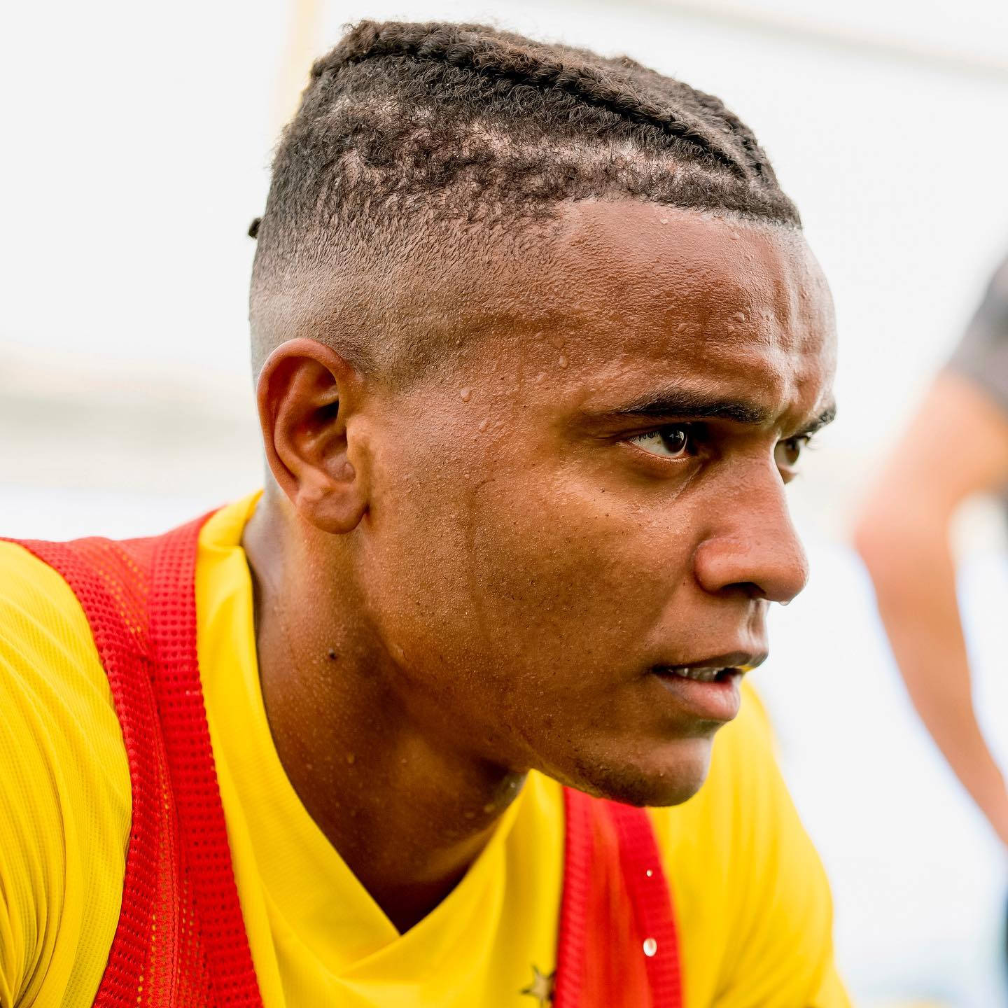 Caption: Manuel Akanji In Action Wallpaper