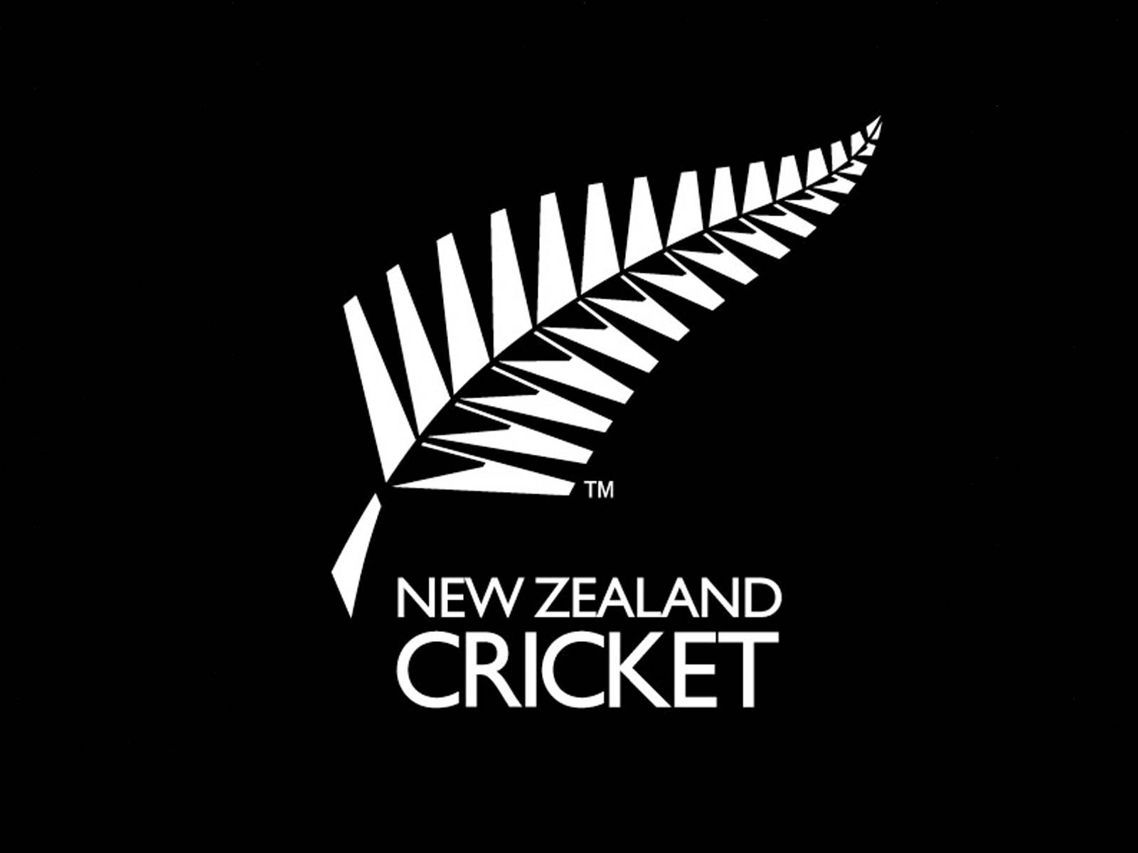 Caption: Official Logo Of New Zealand Cricket Team Wallpaper