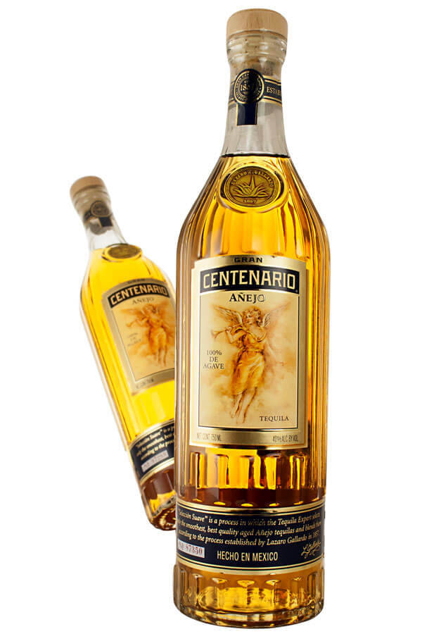 Caption: Pair Of Luxurious Gran Centenario Anejo Spirits Wallpaper