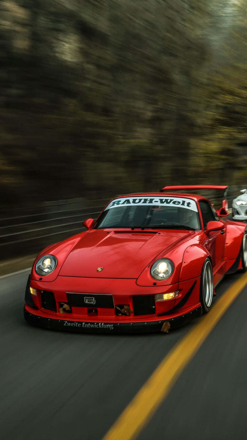 Caption: Sleek Porsche Iphone Wallpaper Wallpaper
