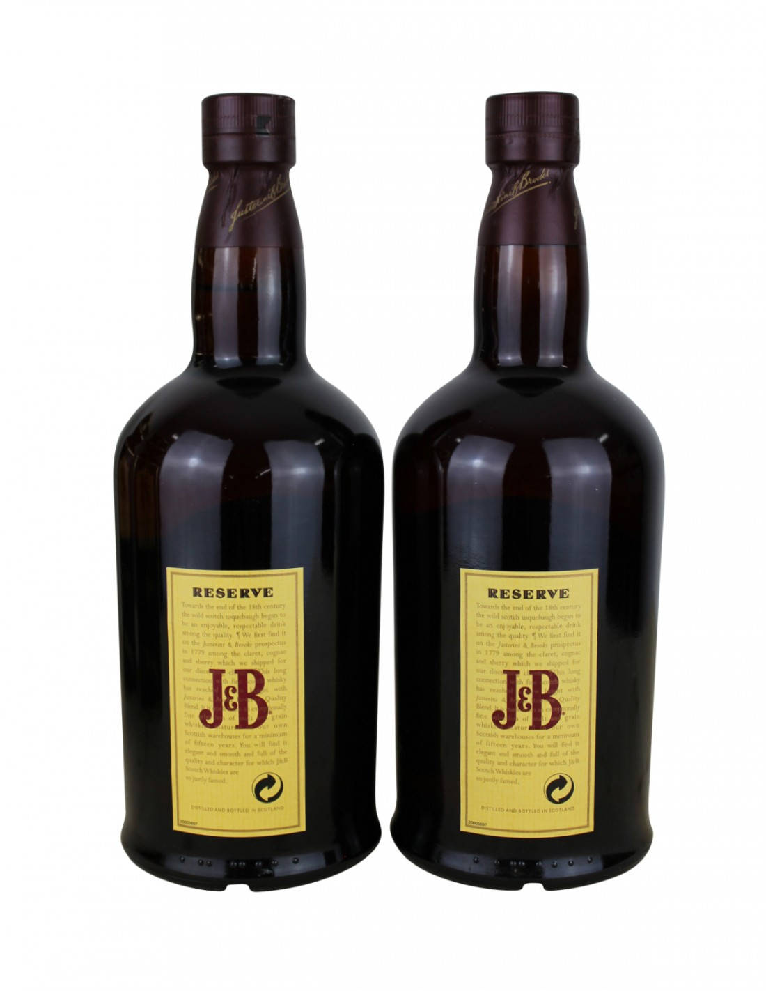 Caption: Sophisticated J&b Reserve Black Bottle Wallpaper