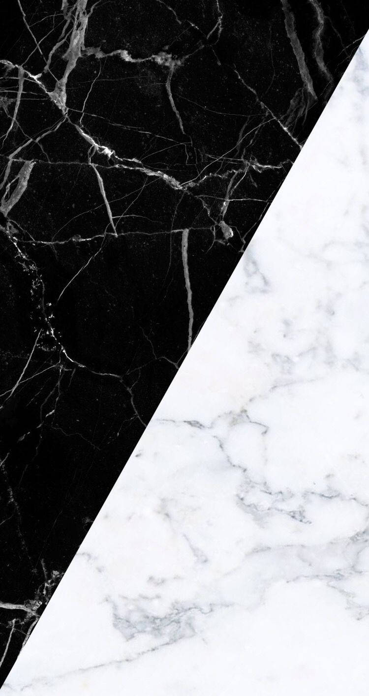 Caption: Stunning White Aesthetic Marble Fusion Wallpaper