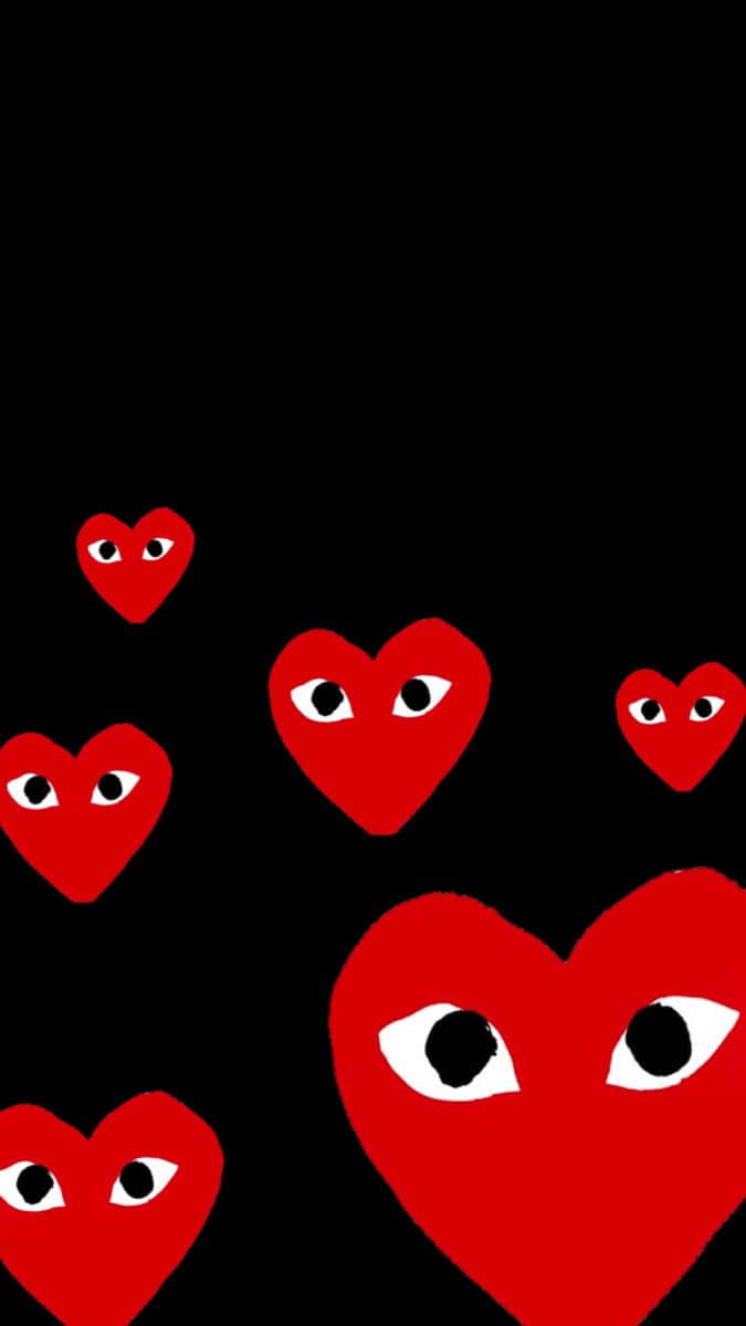 Caption: The Art Of Love With Comme Des Garçons. Wallpaper