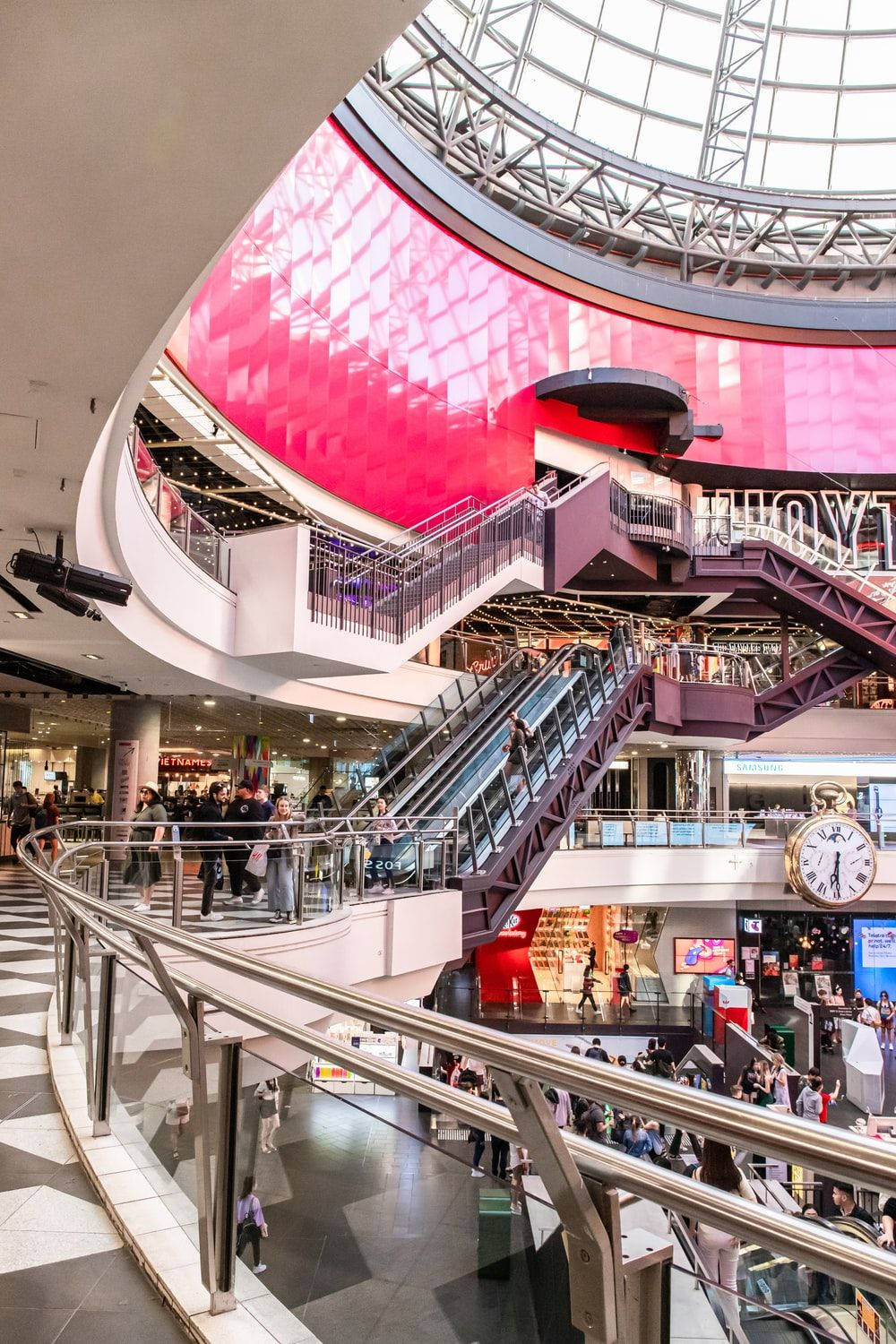 Captivating Melbourne Central Mall Wallpaper