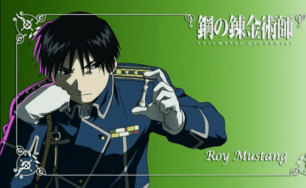 Captivating Roy Mustang In The Heat Of Battle Wallpaper