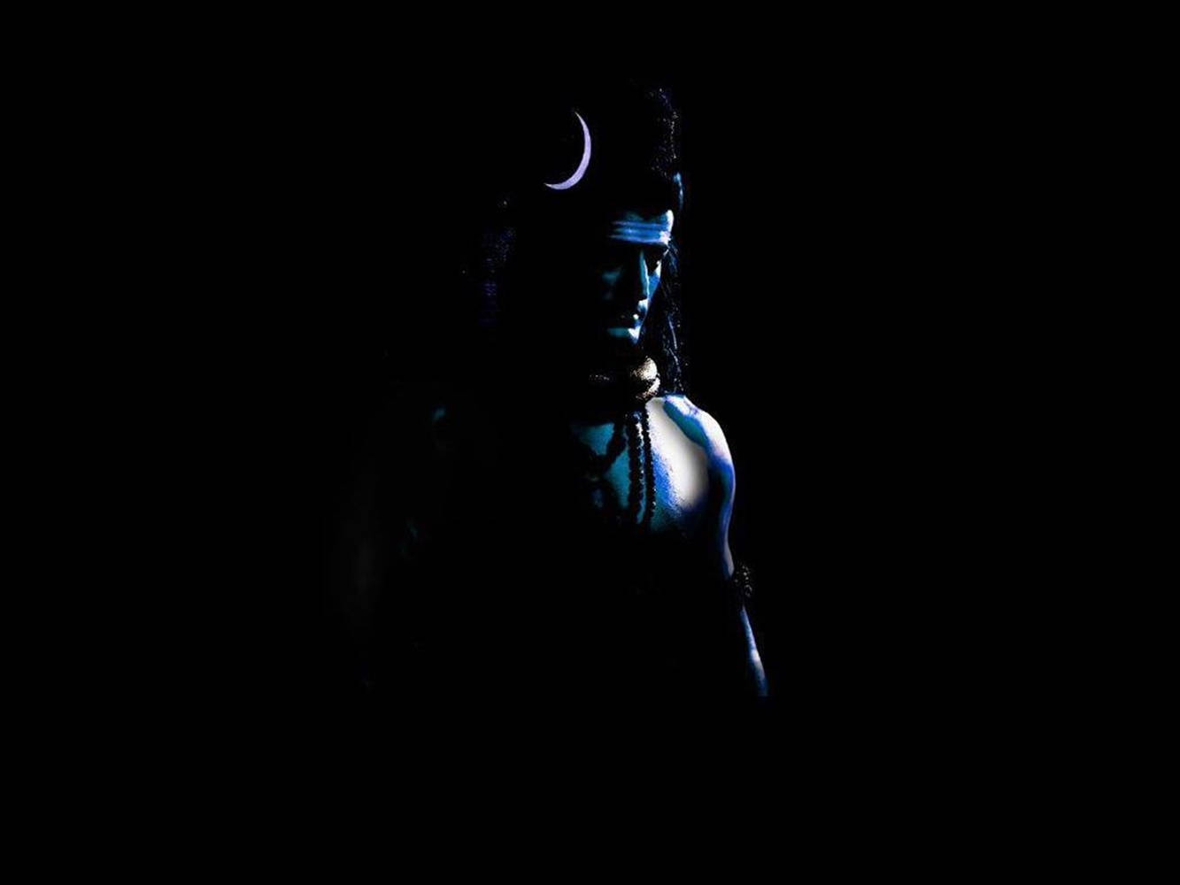 Captivating Shiv Tandav Dance In The Darkness Wallpaper