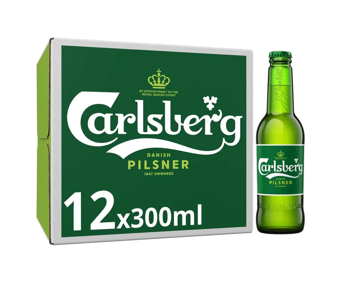 Carlsberg Beer Packand Bottle Wallpaper