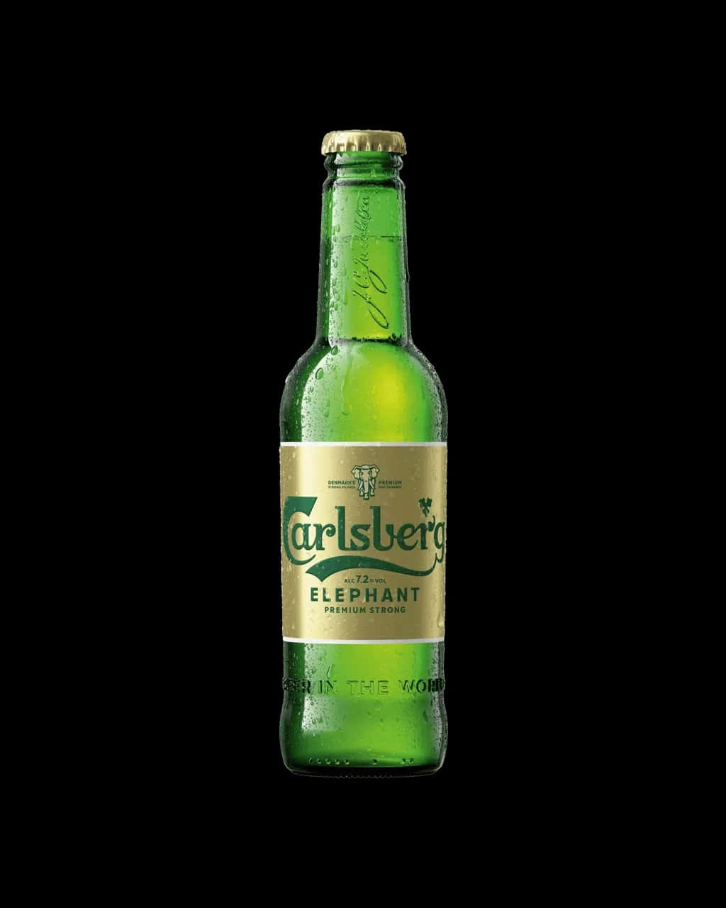 Carlsberg Elephant Beer Bottle Wallpaper