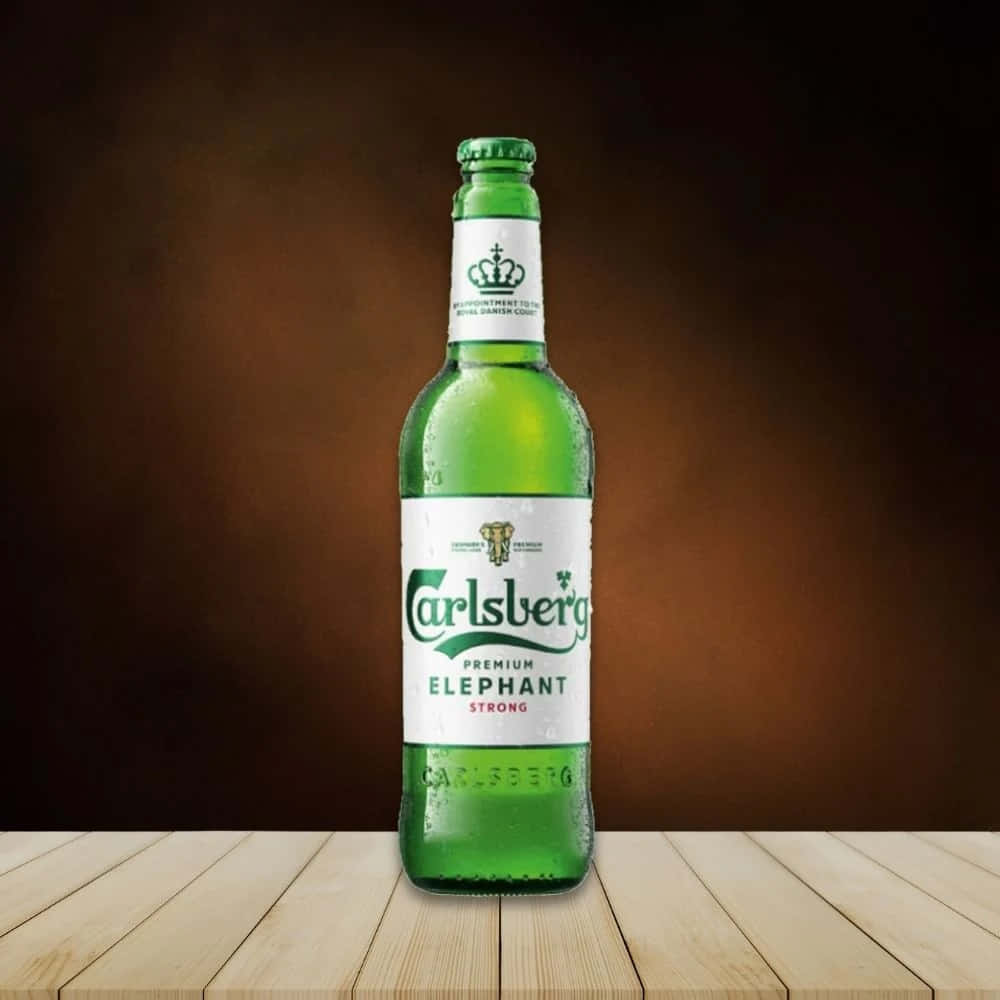 Carlsberg Elephant Strong Beer Bottle Wallpaper