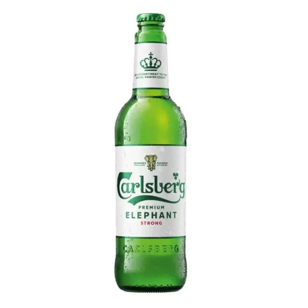 Carlsberg Elephant Strong Beer Bottle Wallpaper