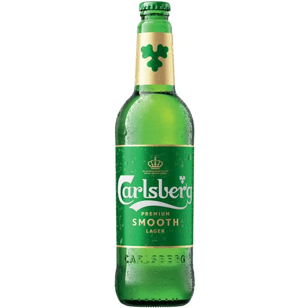 Carlsberg Premium Smooth Lager Bottle Wallpaper